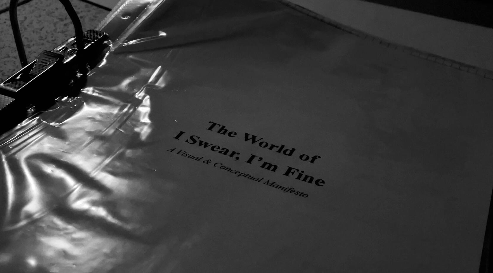 CBTT Documentation image from I Swear, I’m Fine, an ongoing multidisciplinary body of work by Jade JennaLee.